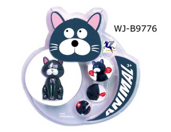 Фигурка мини-животного. Кошечка, световые и звуковые эффекты