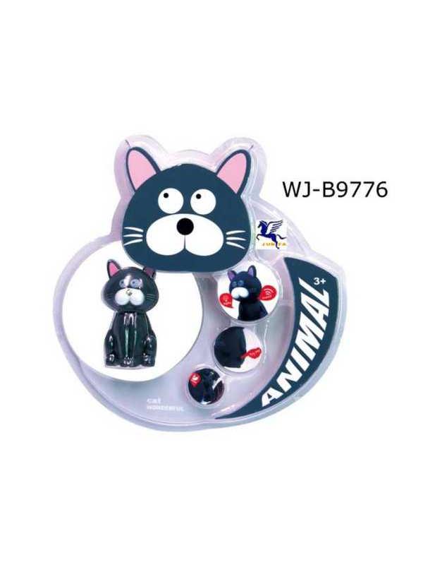 Фигурка мини-животного. Кошечка, световые и звуковые эффекты