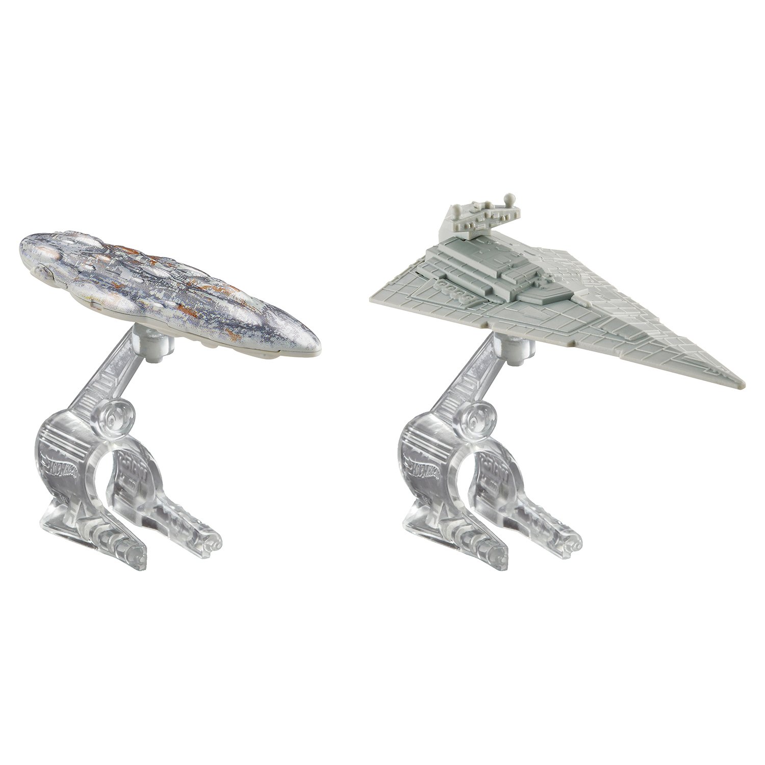 Звездные корабли Hot Wheels Star Wars «Star Destroyer vs. Mon Calamari Star Cruiser»