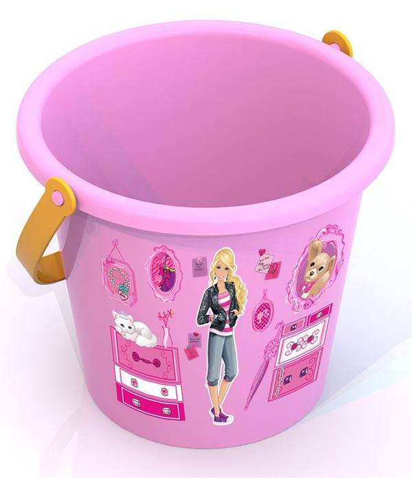 Barbie. Ведро среднее 1,5х13,5х11,5 см.
