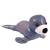 Тюлень синий, 26 см игрушка мягкая