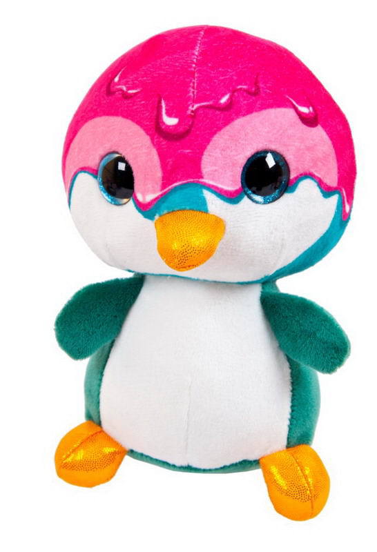 Сладкая глазурь. Пингвин 16 см., игрушка мягкая в подарочном мешочке.