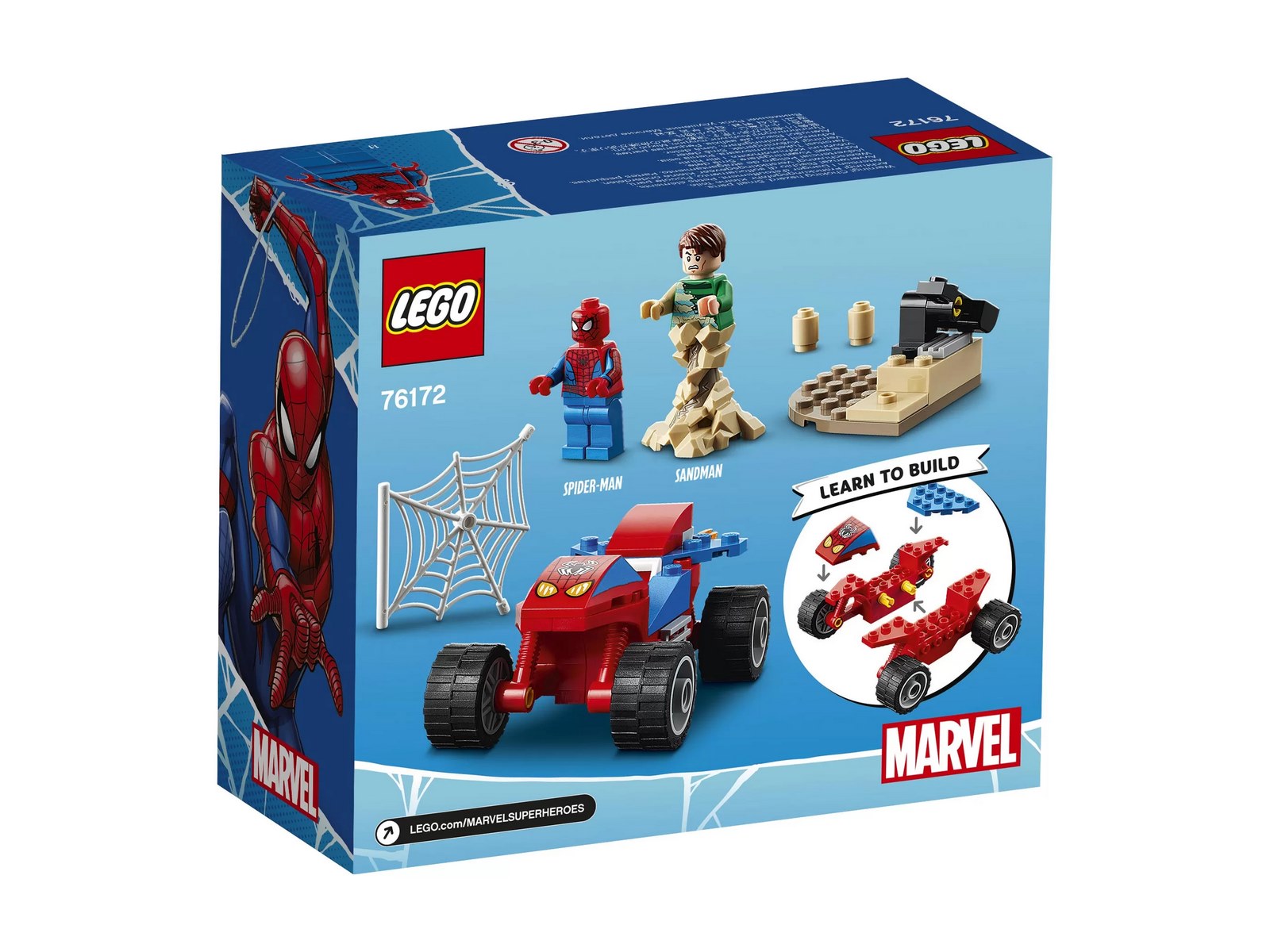 Конструктор LEGO Super Heroes «Бой Человека-Паука с Песочным Человеком» 76172 / 45 деталей