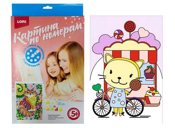 Картина по номерам для малышей &