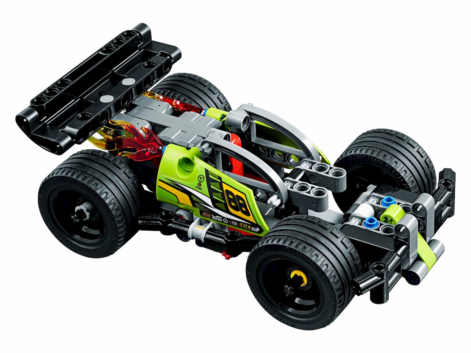 Конструктор LEGO Technic «Зеленый гоночный автомобиль» 42072, 135 деталей