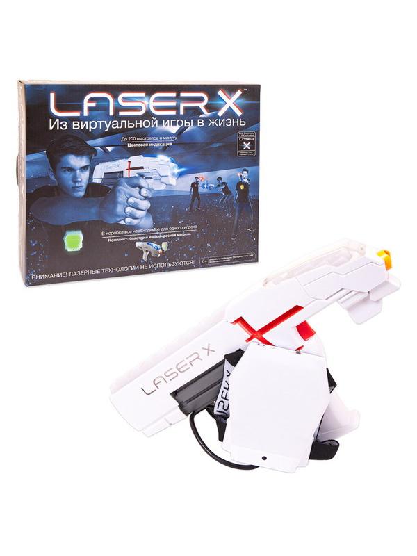 Игровой набор с бластером и мишенью, со световыми и звуковыми эффектами 88011 / Laser X