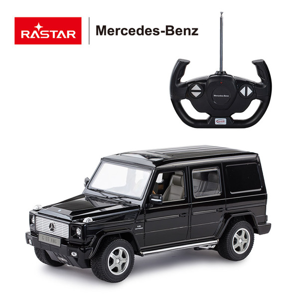Машинка на радиоуправлении RASTAR Mercedes G55 AMG цвет черный, 1:14