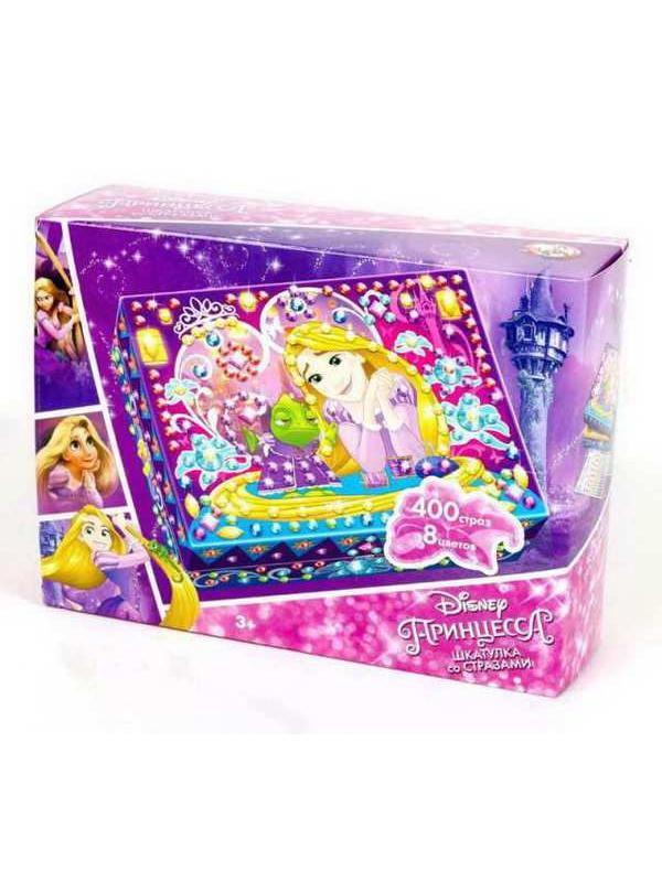 Шкатулка со стразами Рапунцель бол. Дисней