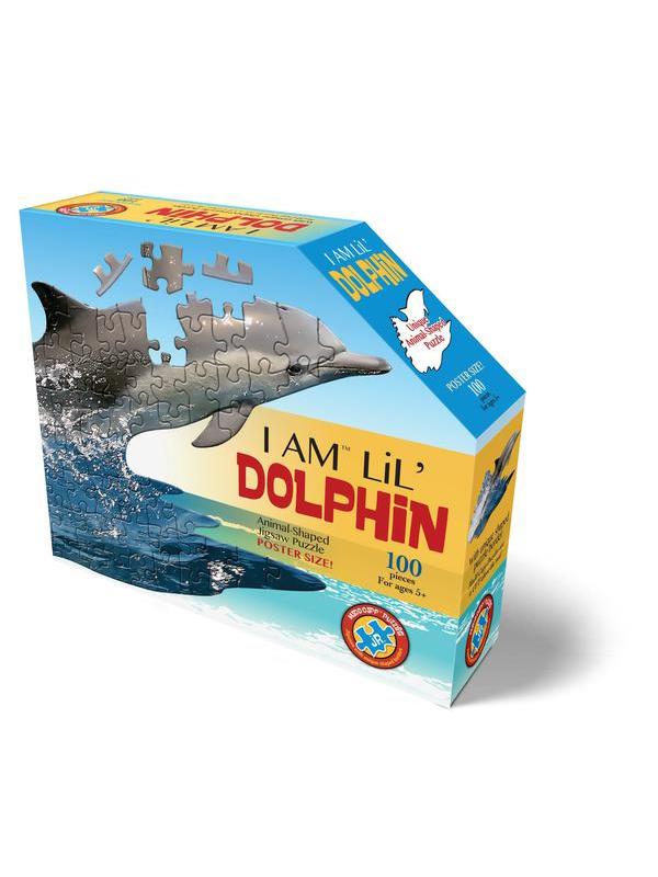 Пазл MADD CAPP Дельфин 100 элементов, контурный