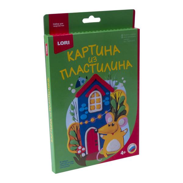 Набор для творчества LORI Картина из пластилина &
