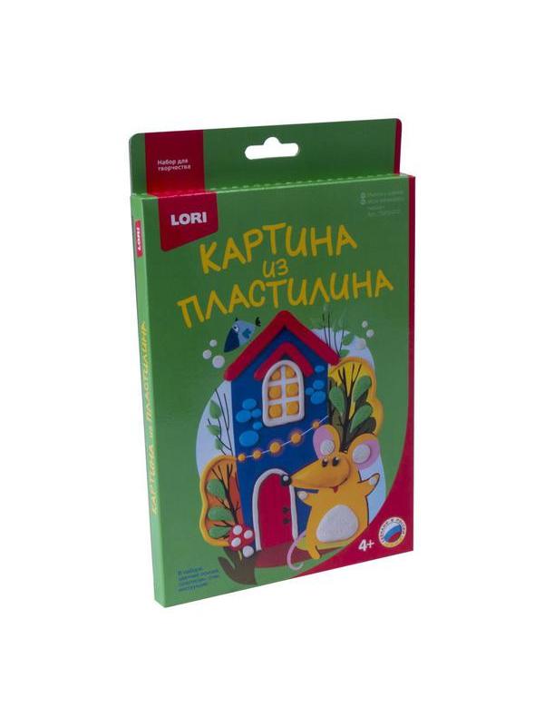 Набор для творчества LORI Картина из пластилина &