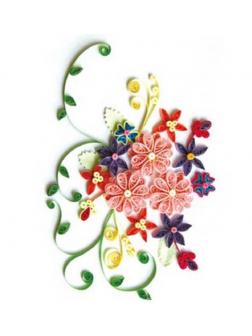 Набор для детского творчества. Набор для квиллинга Профи. ЯРКИЕ ЦВЕТЫ