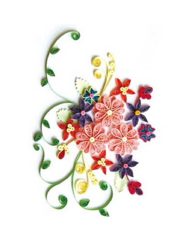 Набор для детского творчества. Набор для квиллинга Профи. ЯРКИЕ ЦВЕТЫ