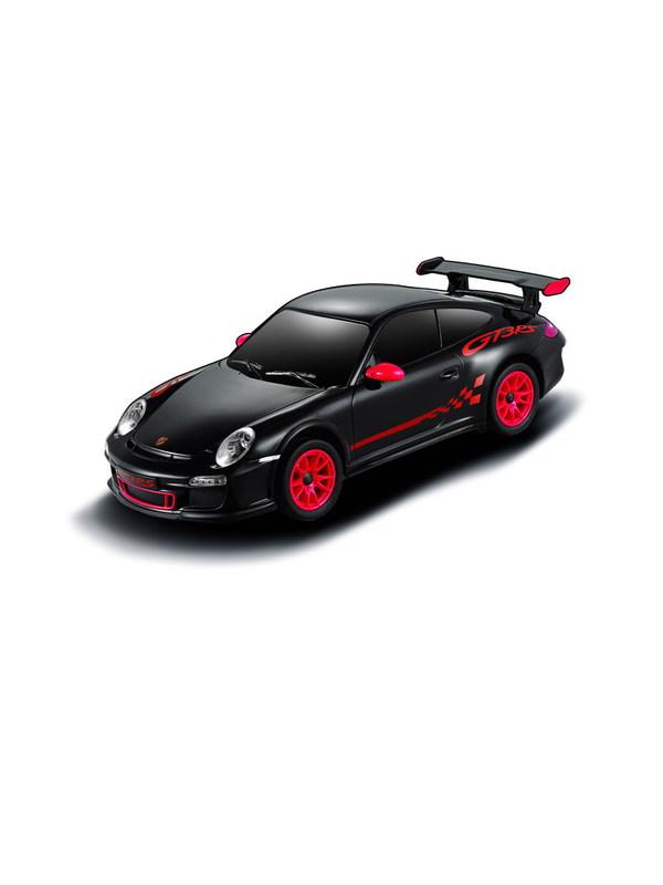 Машинка на радиоуправлении RASTAR Porsche GT3 RS, 18см, цвет чёрный 27MHZ, 1:24