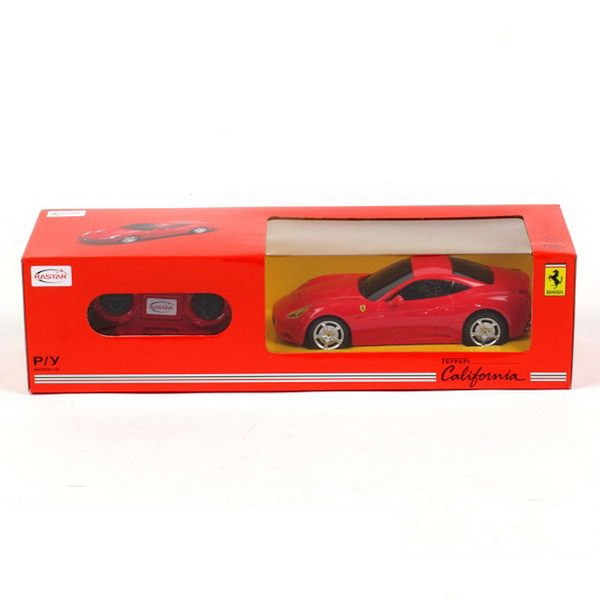 Машинка на радиоуправлении RASTAR Ferrari California, цвет красный, 1:24