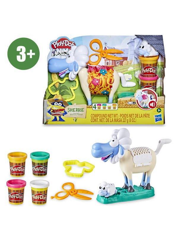 Набор для творчества Hasbro Play-Doh Animals для лепки Овечка