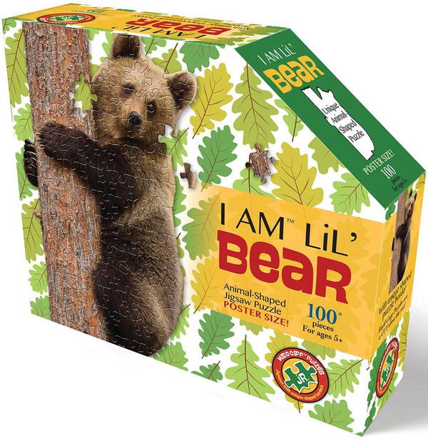 Пазл MADD CAPP Медведь 100 элементов, контурный