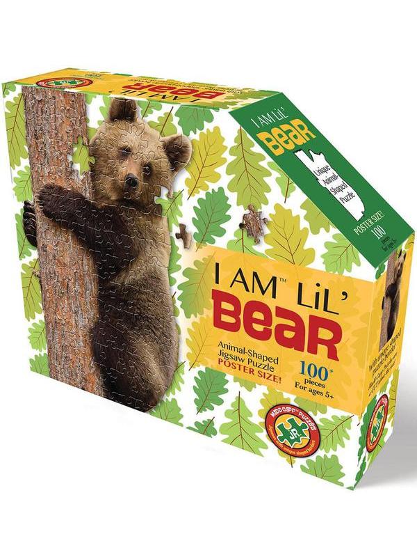 Пазл MADD CAPP Медведь 100 элементов, контурный