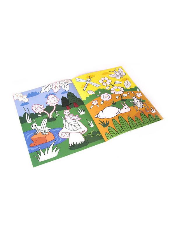 Раскраска для самых маленьких. Первые букашки