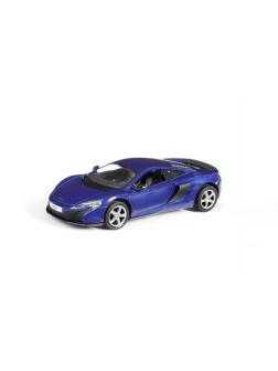 Машинка металлическая Uni-Fortune RMZ City 1:32 McLaren 650S, инерционная, цвет синий
