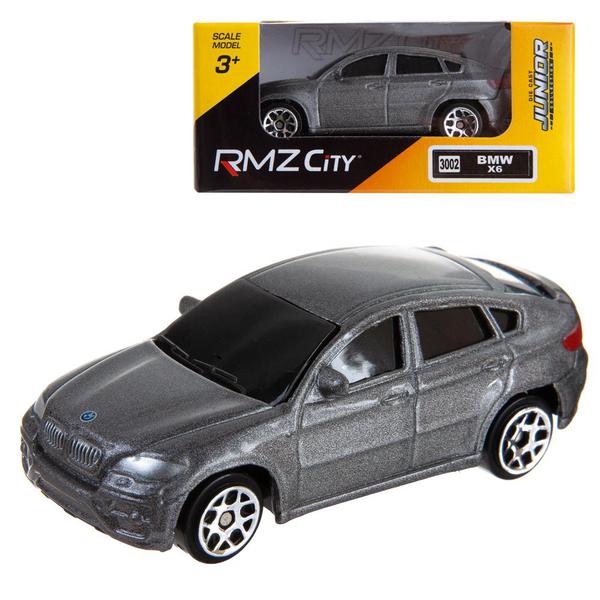 Машинка металлическая Uni-Fortune RMZ City 1:64 BMW X6, Цвет Серебристый