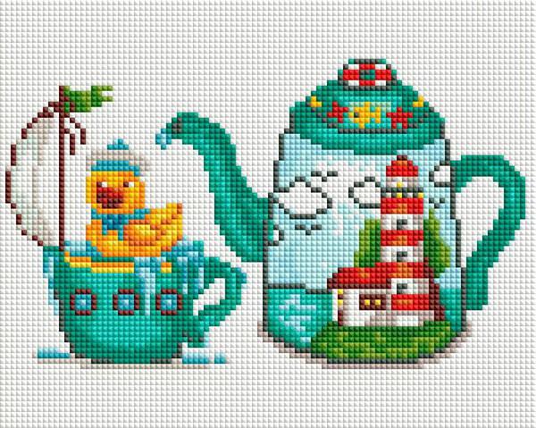 Набор для творчества Белоснежка алмазная мозайка на раме Большие надежды 20*25см