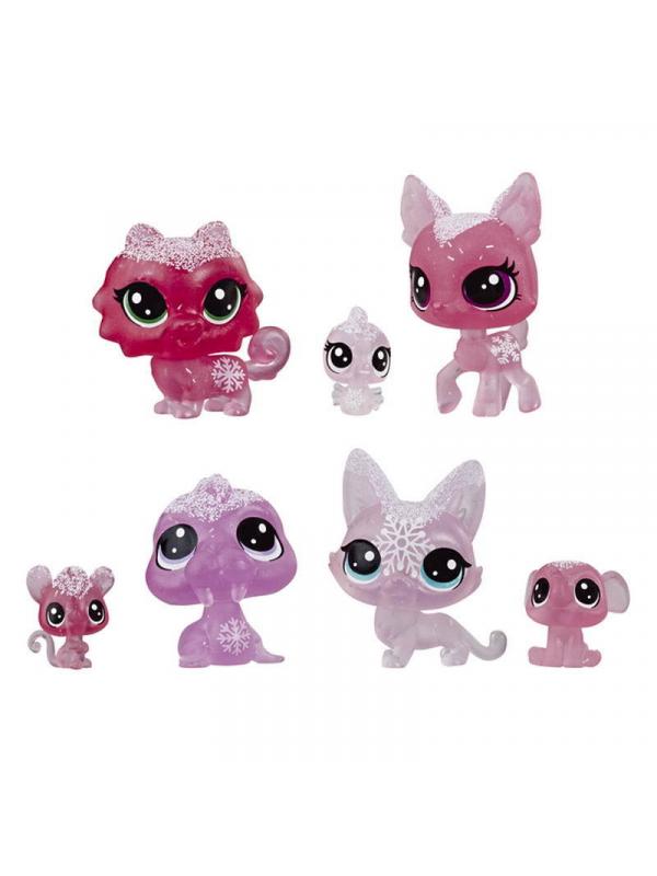 Littlest Pet Shop Игровой набор 7 петов Холодное царство
