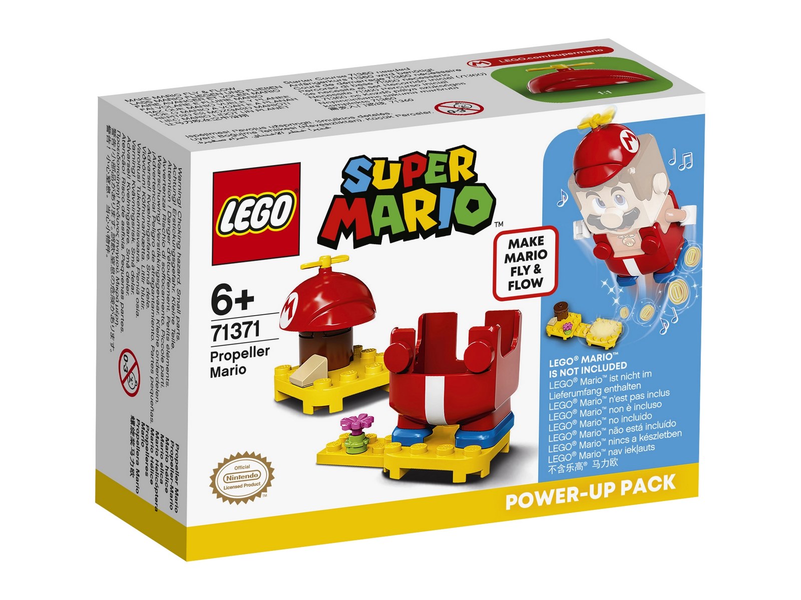 Конструктор LEGO Super Mario «Марио-вертолет» Набор усилений 71371 / 13 деталей