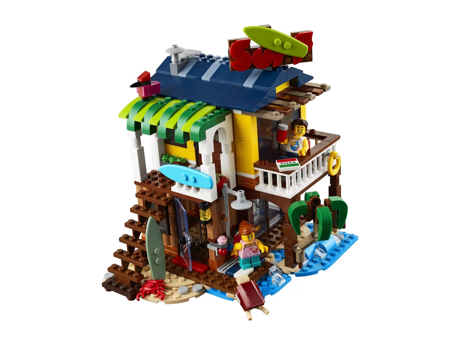Конструктор LEGO Creator 3в1 «Пляжный домик серферов» 31118 / 564 детали
