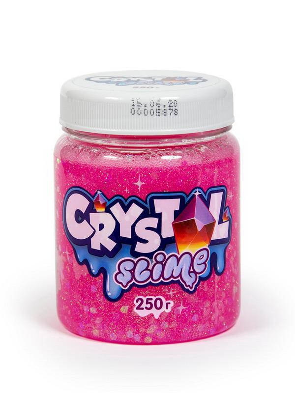 Слайм Slime Crystal розовый, 250г