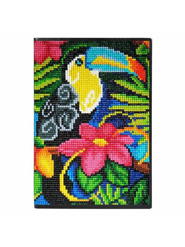 Набор для творчества CENTRUM Алмазная мозаика Ежедневник Тукан