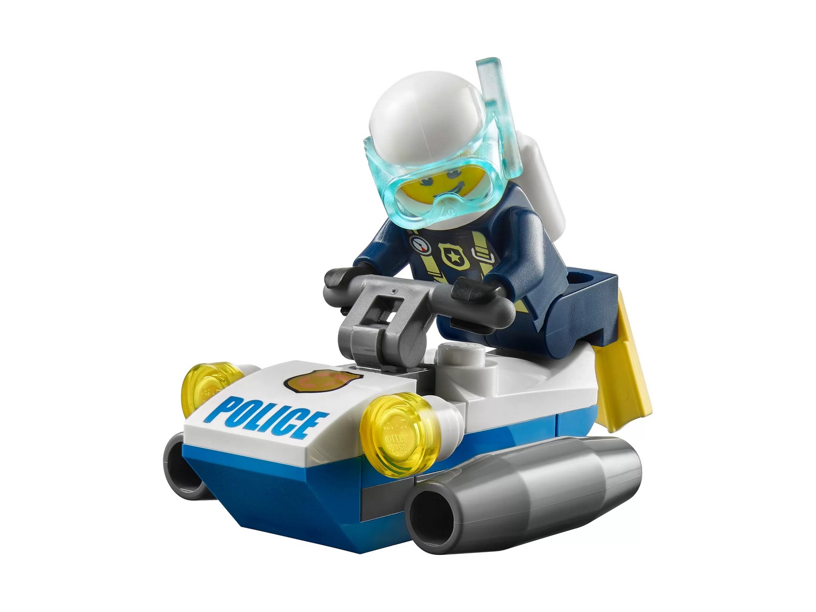 Конструктор LEGO CITY Police «Катер полицейского патруля» 60277 / 276 деталей