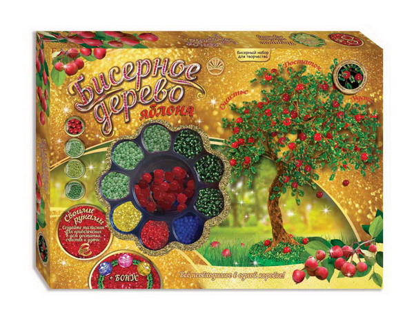 Набор для детского творчества Бисерное дерево &