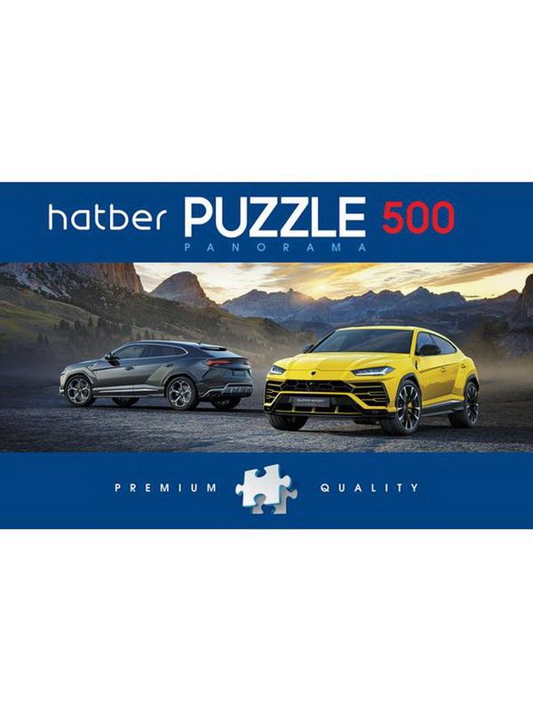 Пазл Hatber Premium 500 элементов А2ф 665Х230 мм ПанорамаSuper car