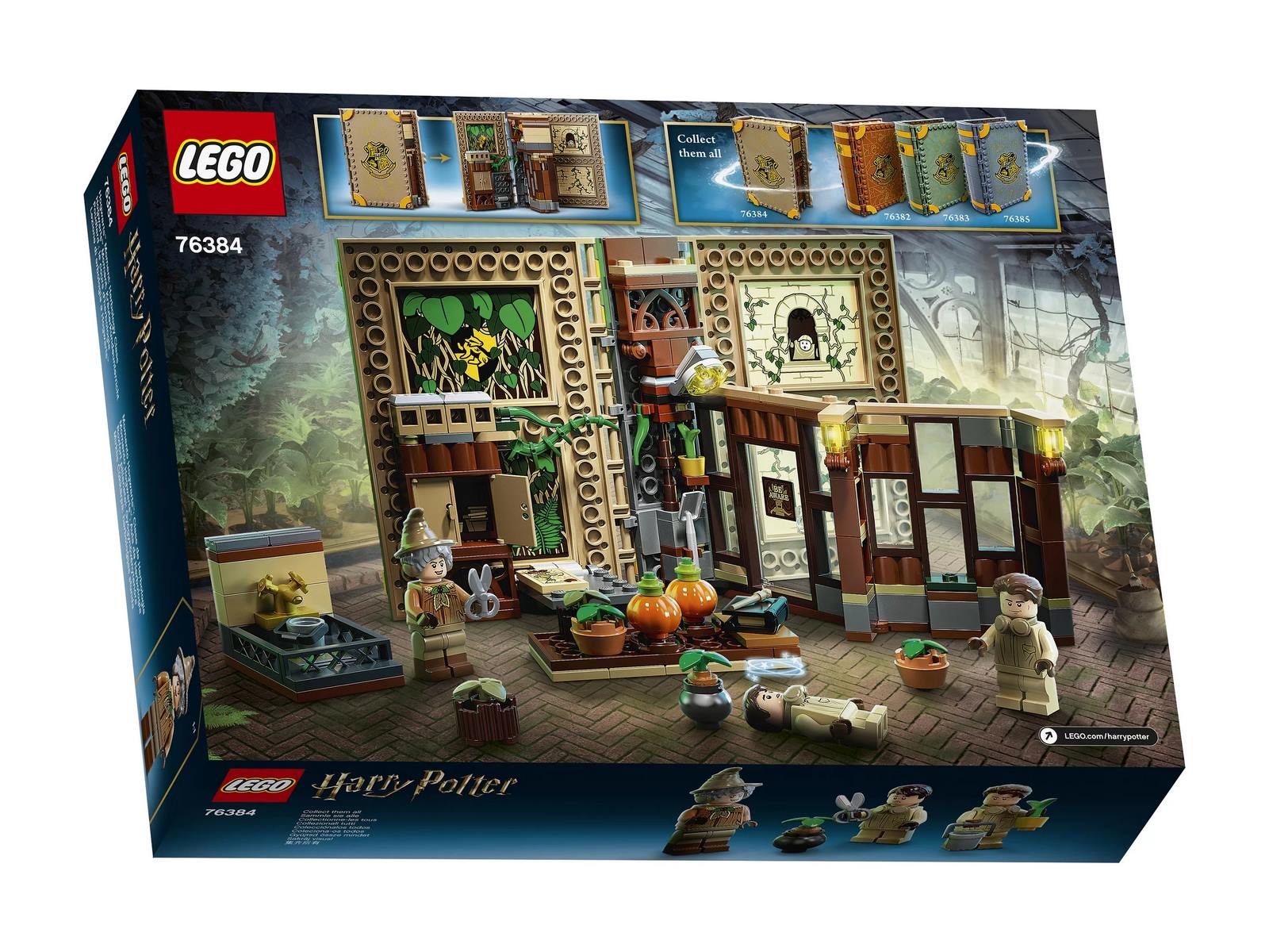 Конструктор LEGO Harry Potter «Учёба в Хогвартсе: Урок травологии» 76384 / 233 детали