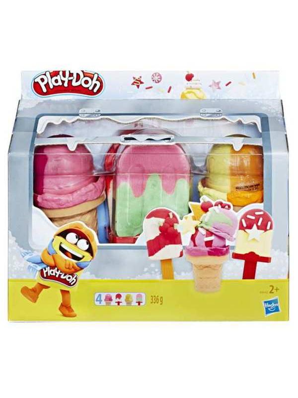 Набор для творчества Hasbro Play-Doh для лепки Холодильник с мороженым