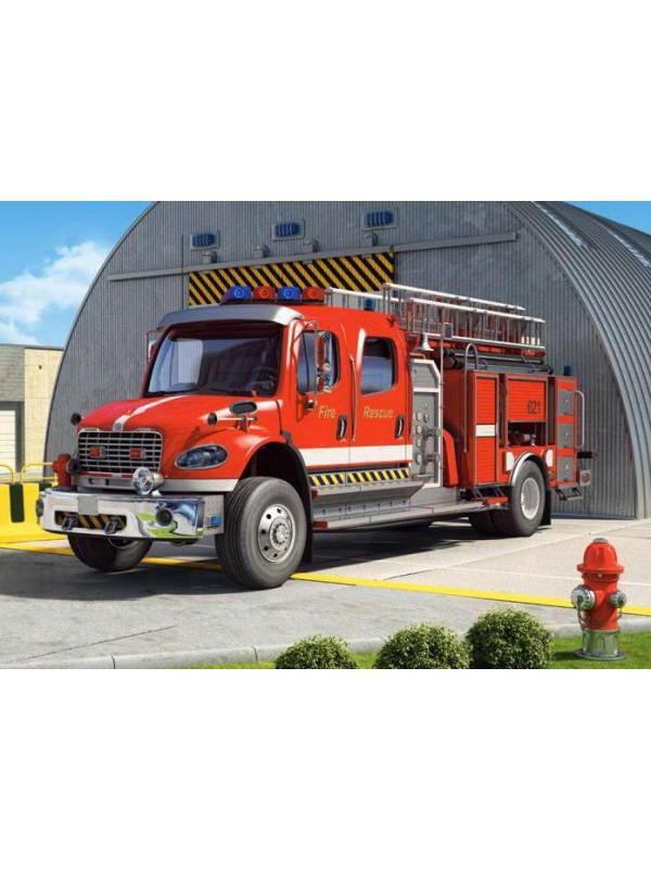 Пазл Castorland 120 деталей Пожарная машина, средний размер элементов 211,5 см