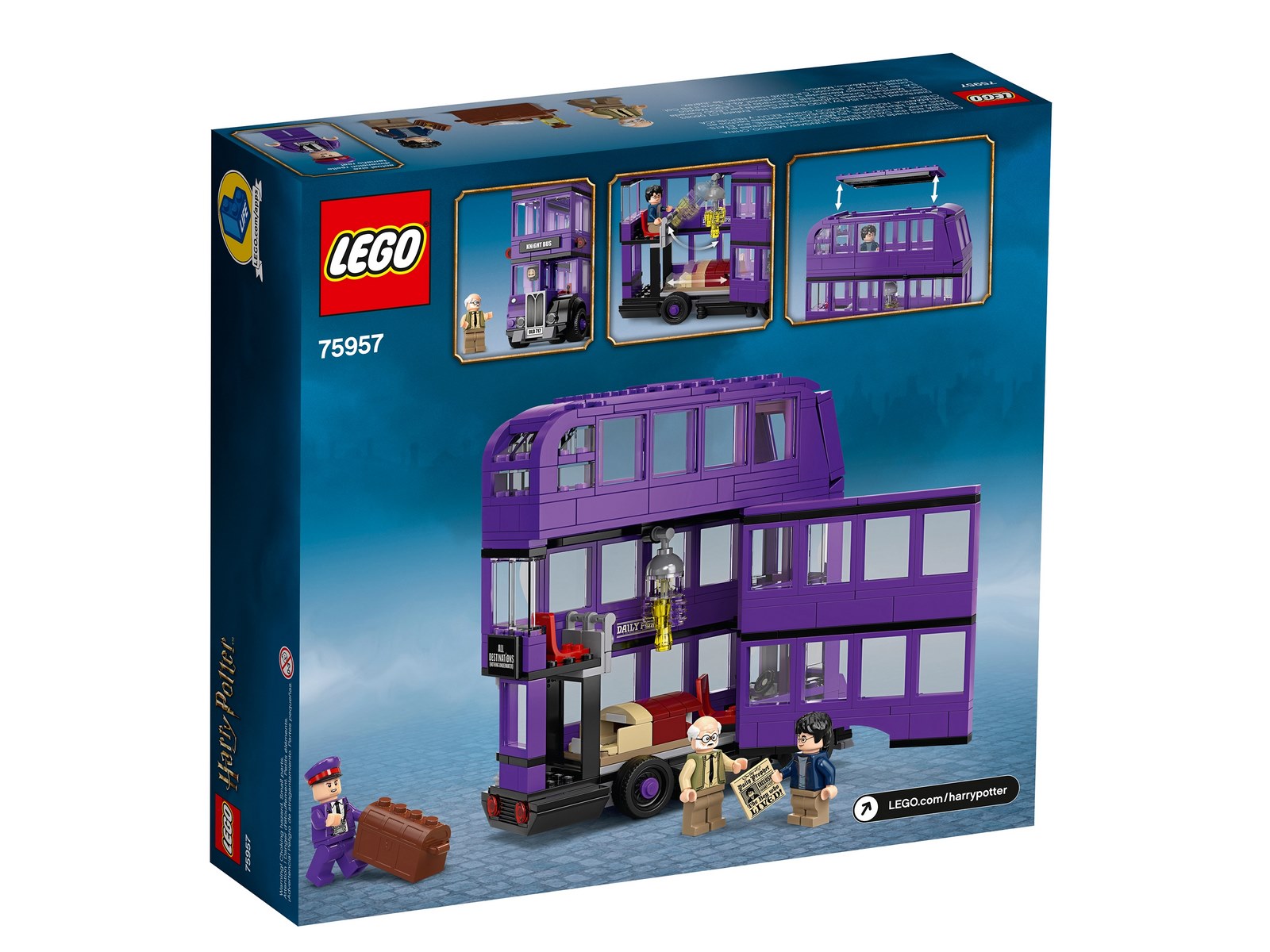 Конструктор LEGO Harry Potter «Автобус Ночной рыцарь» 75957 / 403 детали