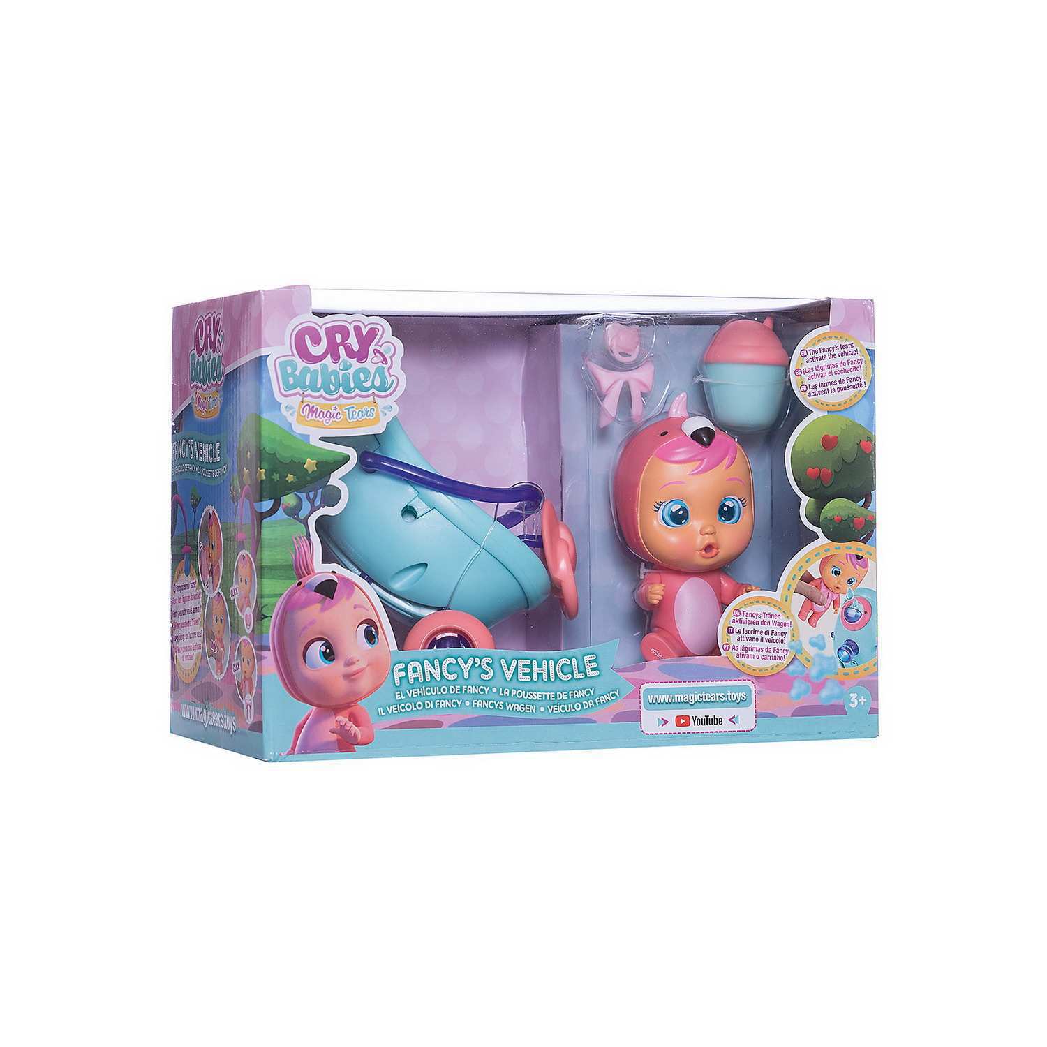 Кукла IMC Toys Cry Babies Плачущий младенец Fancy новая серия, 31 см
