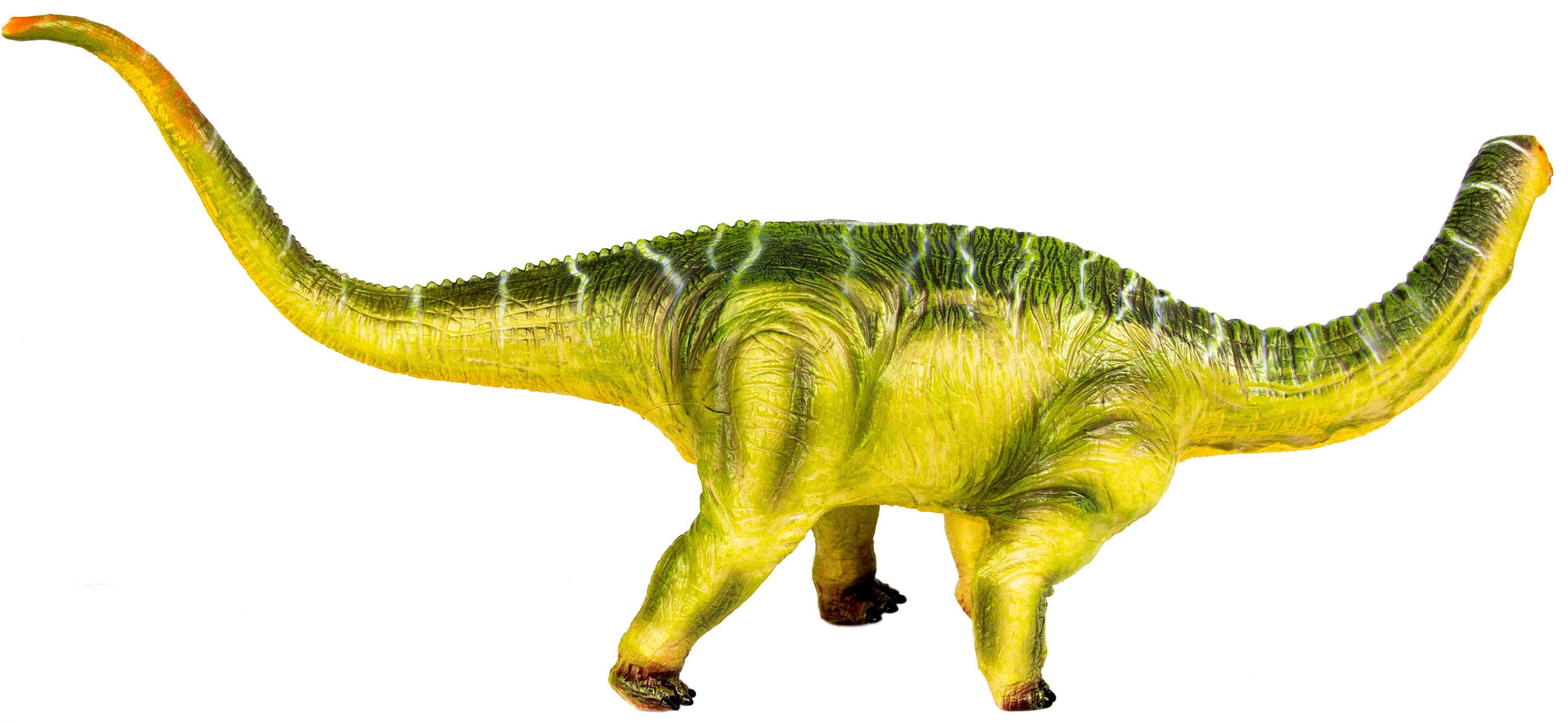 Фигурка динозавра «Брахиозавр» 55 см., Q9899-513A, из термопластичной резины, со звуковыми эффектами / Микс