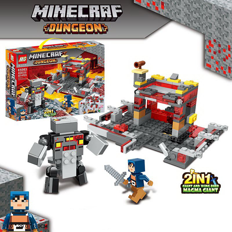 Конструктор MG «Логово адских существ» 65003 (Minecraft) 221 деталь
