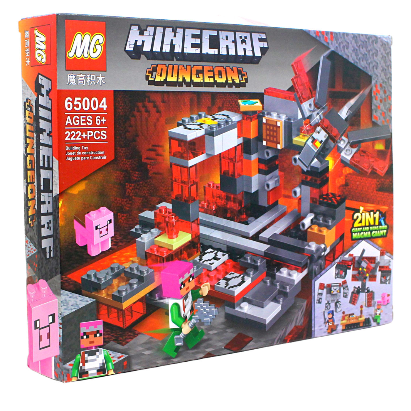 Конструктор MG «Темница» 65004 (Minecraft) / 222 детали