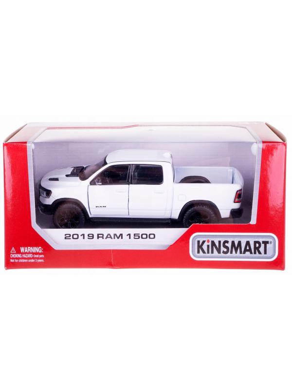 Металлическая машинка Kinsmart 1:46 «2019 Dodge RAM 1500» KT5413W, инерционная в коробке / Микс