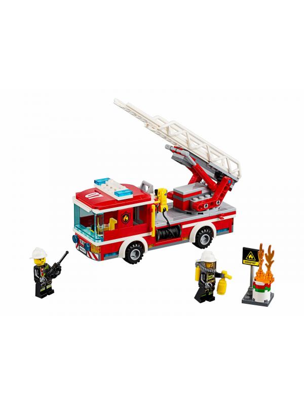 Конструктор Bl «Пожарный автомобиль с лестницей» 10828 (City 60107) / 225 деталей