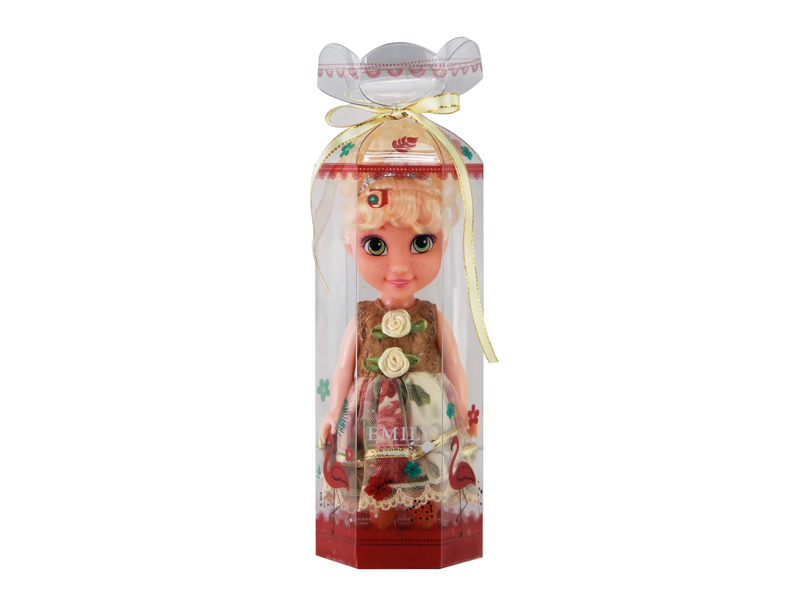 Кукла Emily мини в прозрачной коробочке 16,5см QJ086D / ABtoys