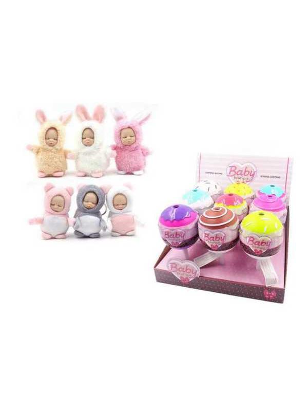 Кукла ABtoys Baby Boutique Пупс-сюрприз в конфетке с аксессуарами 6 видов в коллекции, (3 серия),