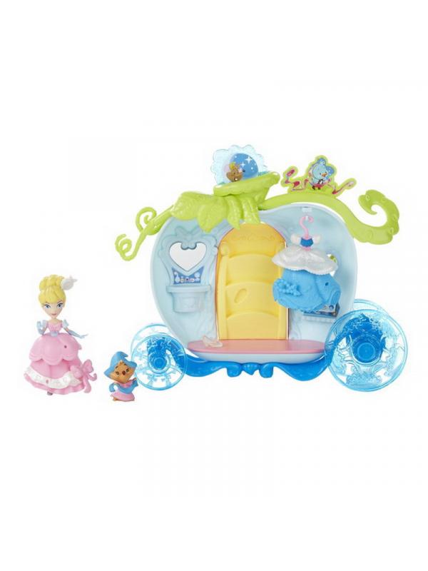 Игровой набор Hasbro Disney Princess с маленькими куклами и аксессуарами, 3 вида Золушка, Белль, Белоснежка