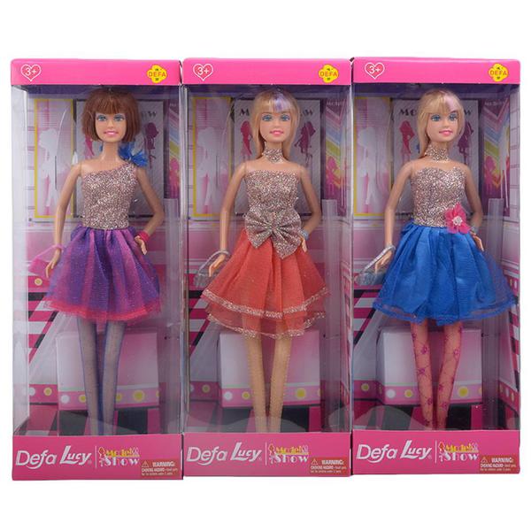 Кукла в вечернем платье 3 вида в коллекции 8259d / Defa Lucy