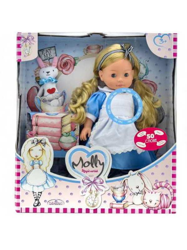 Кукла DIMIAN Molly Magic World 40 см, звуковые эффекты.