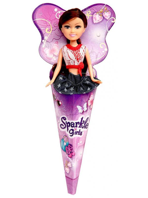 Кукла Sparkle Girlz, Модница, в рожке, 3 вида, 30 см 24063 / FUNVILLE